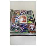 Binder of Football Cards