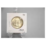 1948 Benjamin Franklin Half Dollar