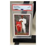Lebron James 2003 Topps PSA 8 Rookie Card