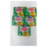 5- Jumbo Packs of Topps 1990 Baseball Cards