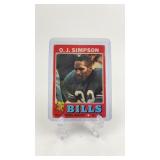 1971 Topps OJ Simpson Card