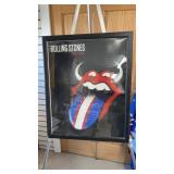 Rolling Stones Framed Poster