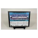 1989 Signed Team Photo Framed