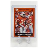 1991 Thurman Thomas Oklahoma State Card