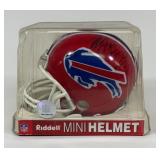 Buffalo Bills Mini Helmet Signed Mini Helmet