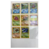 8-1st Edition 1999 Pokï¿½mon Cards