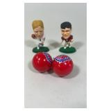 Bills Christmas Earrings W/2 Headliners