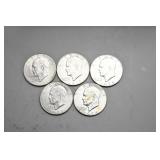 5 Eisenhower $1 Coins