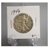 1946 Silver Walking Liberty