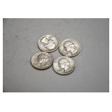 4 Silver Quarters