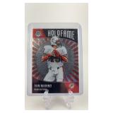 2021 Mosaic Dan Marino Holo Fame Insert Card
