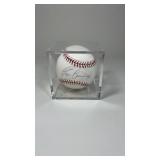 Signed Baseball Unknown Player Name