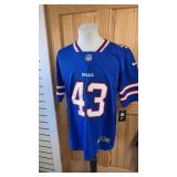 Med Bernard 43 Buffalo Bills Jersey