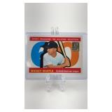 1996 Topps Commemorative Mickey Mantle Insert