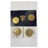 Gwynn,Pettitte,Cruz,Gonzalez Pinnacle Coins