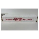 1990 Score Cards and Trivia Full Set Unopened