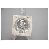 Silver 1963 Proof Franklin Half