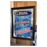 Bud Light Buffalo Bills Advertisement Mirror