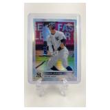 2022 Topps Chrome Prizm Aaron Judge Insert Card