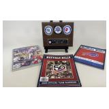 Super Bowl Programs and Plaque