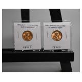 2 Uncirculated Wheat Cents