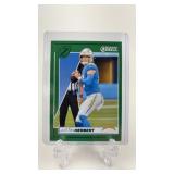 2024 Zenith Justin Herbert 2 Minute Drill Insert