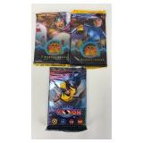 3- Unopened Packs of Marvel Trading Cards