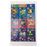 1999 Burger King Pokï¿½mon Uncut Cards- Sheet #8