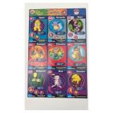 1999 Burger King Pokï¿½mon Uncut Cards- Sheet #10
