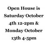 Open House Information