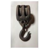 Wood Pully W/Hook