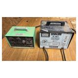 24-Volt Charger and a Multi Outlet Box