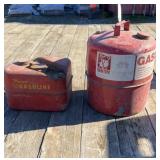 Sentry & Monco Gas Cans Metal