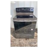 Amana Black Electric Stove