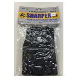 Leather Cycling Gloves Large