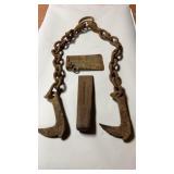 Log Hook And 2 Wedges