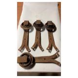 4 Barn Door Rollers