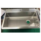 18 Gauge Stainless Steel Single Bowl Duel Mt Sink