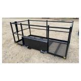 Large Man Basket For Pallet Forks And Quick Attach
