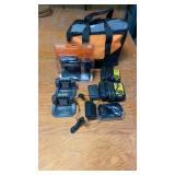 Ridgid Batteries, Chargers & Carry Bag