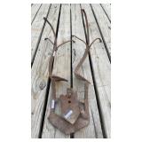 Vintage Carriage Steps And Plow Points