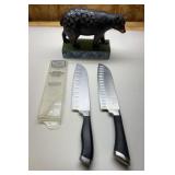 Chicago Cutlery Knives & Jim Shore Bear