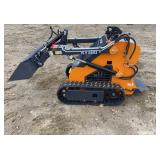 Unused Kylin KY380 Mini Skid Steer w/ 43" Bucket
