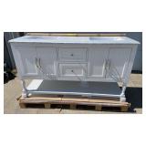 New-60IN Elizabeth Bathroom Vanity W/ Hardware