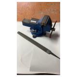 4" Vise & Metal Rasp 17ï¿½