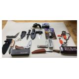 Knives and Survival Items