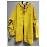 Reliable Yellow Rain Coat W/Polo Sweater Liner XXL