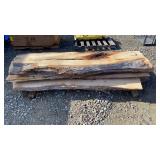 6 Rough Cut  Wood Slabs