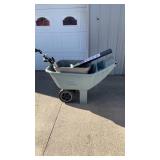 Ames Lawn Cart W/Gardening Supplies