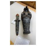 Maxam Egyptian Replica Knife W/Case